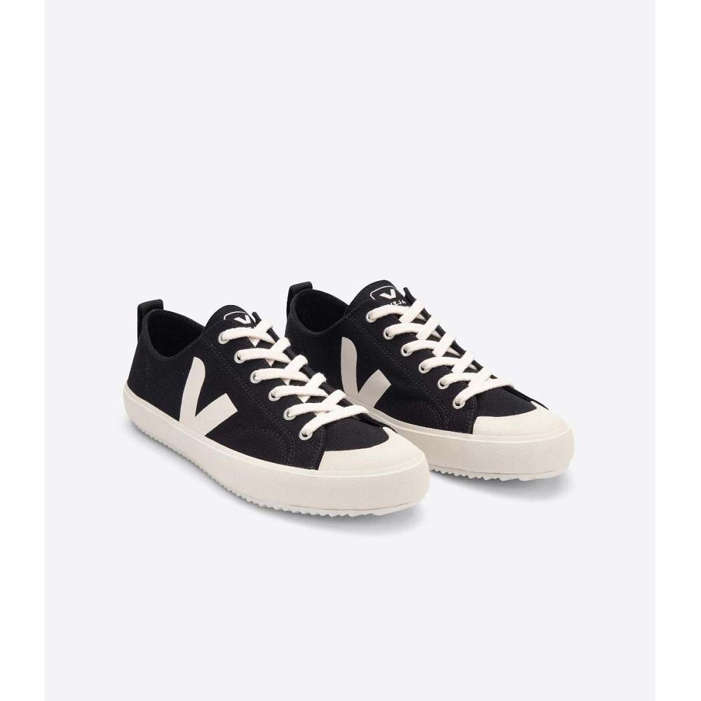 Veja NOVA CANVAS Schoenen Dames Zwart | BE 479WNB